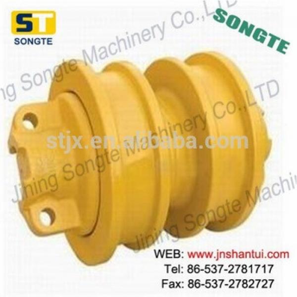 Earth-moving machine undercarriage parts,excavator track roller,bulldozer track roller,D85,D155,PC200,PC300,PC400 #1 image