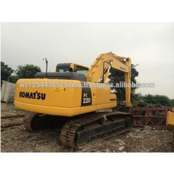 nice price used excavator Komatsu excavator PC220-8 for sale #1 image