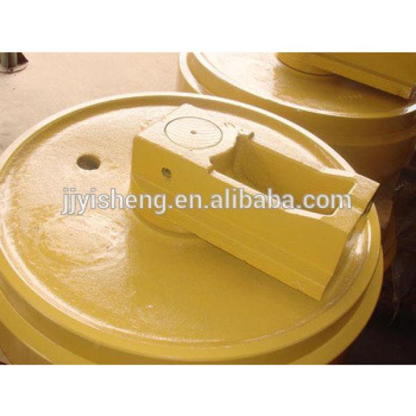 China factory supply PC300 excavator idler wheel PC300-5 excavator front idler roller #1 image