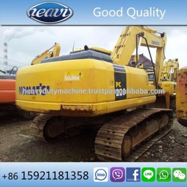 Used Original Japan PC220-7 Crawler Excavator For Sale #1 image