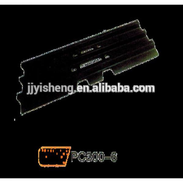 excavator track shoe for PC300-6 track pad excavator steel track pads #1 image