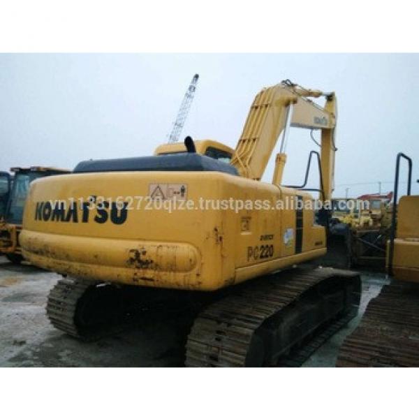 Used Komats excavator PC220-6 for sale sell used japanese brand PC220-6 excavator #1 image