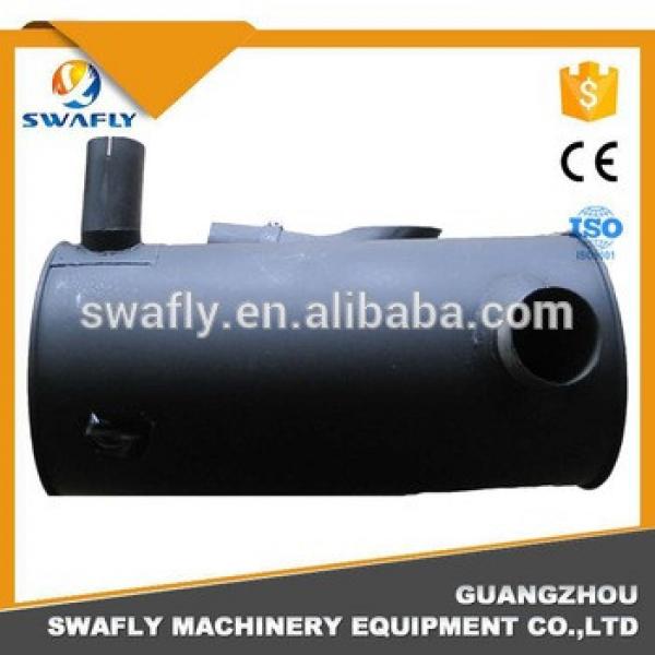 China Supplier OEM New Excavator Exhaust Muffler For PC200-7 PC220-7 Excavator Silencer On Sale 6738-11-5510 #1 image