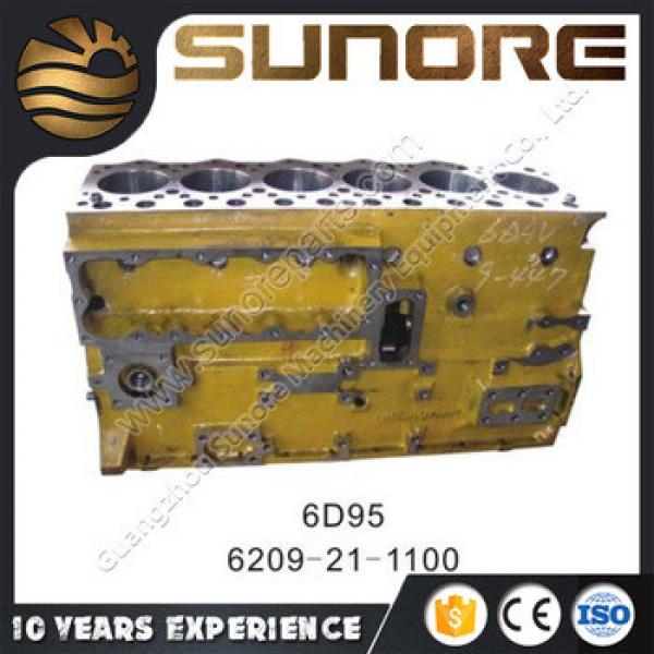 Engine Spare Parts PC200-6 Excavator 6D95 Cylinder Block 6209-21-1200 #1 image