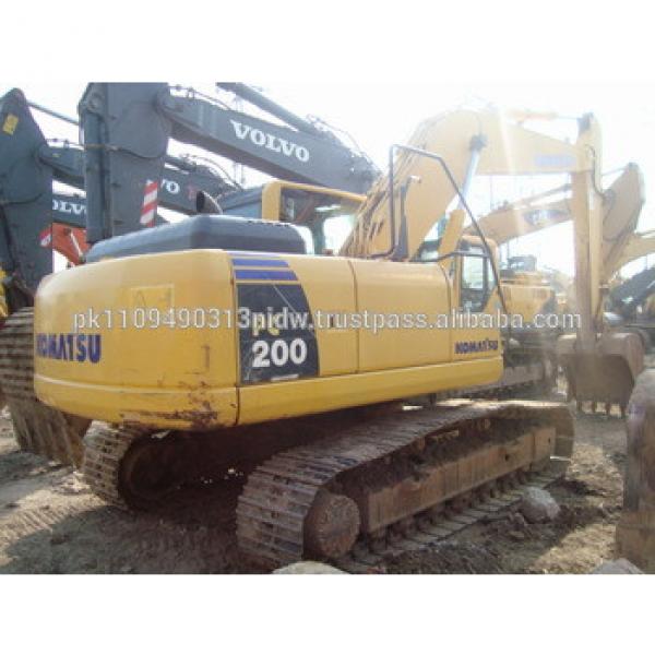 used komatsu excavator for sale, Japan used komatsu PC200-7 excavator for sale #1 image