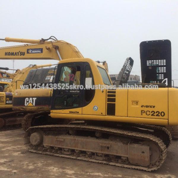 good price used komatsu pc220-6 excavator for PH #1 image