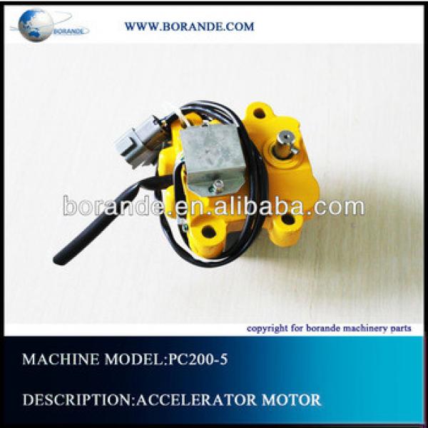 Throttle motor assembly for KOMUTSU Excavator PC200-5 PC220-5 PC120-5 7824-30-1600 #1 image