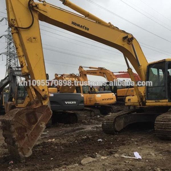 Cheap Japan made Komatsu PC220-6 crawler excavator on sale in Shanghai #1 image