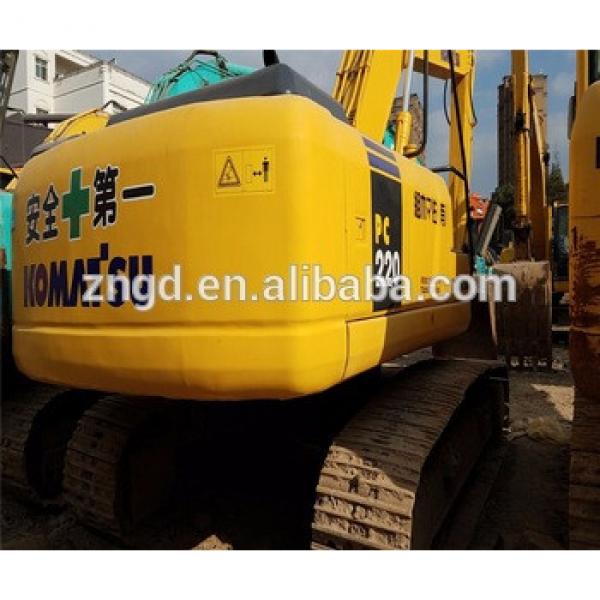 Komat Used Hydraulic Excavator PC220-7 For Sale #1 image