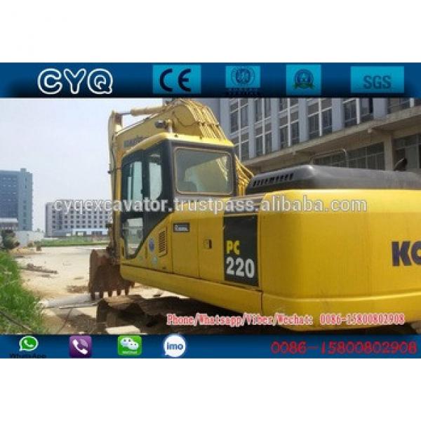 Used Komatsu PC220-7 hydraulic excavators for sale (whatsapp: 0086-15800802908) #1 image