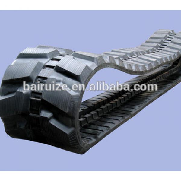 PC300-6,PC300-7,PC400,PC400-6,PC400-7/3/5,PC400-8 rubber track,Excavator undercarriage parts rubber belt #1 image