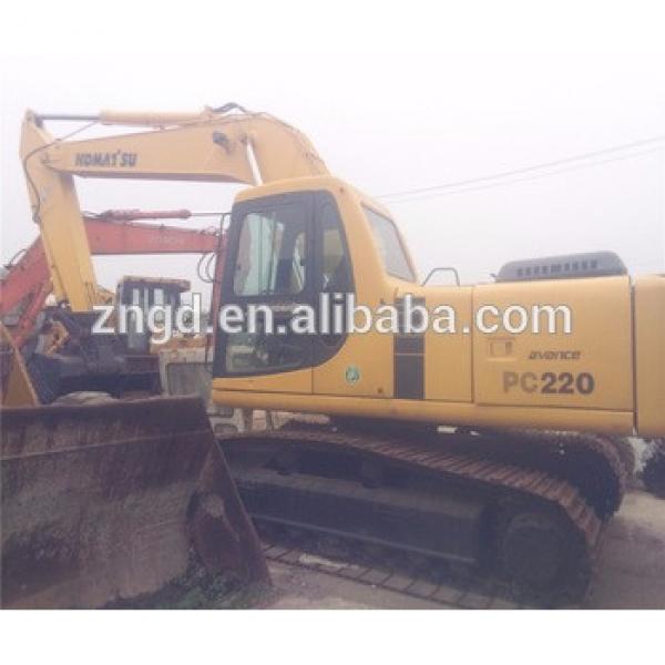 Used Komat PC220-6 Crawler Excavator /Komat PC220-6 PC220-7 PC220-8 heavy equipment for sale #1 image