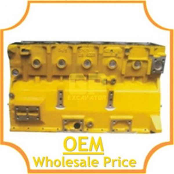 pc300-5 cylinder block diesel engine part for excavator #1 image