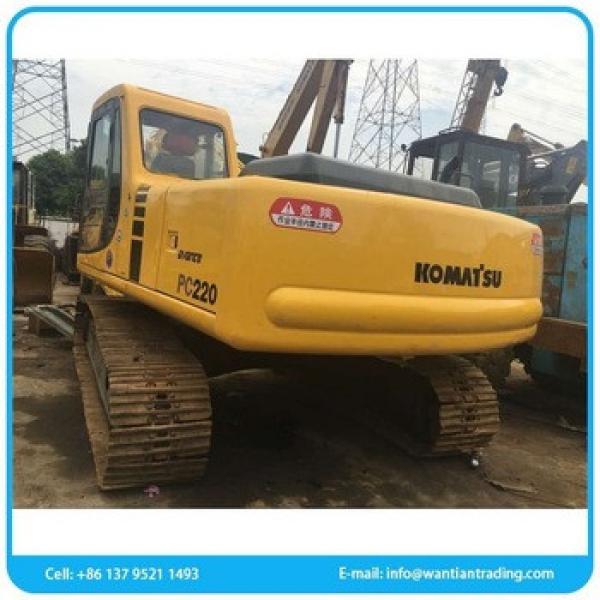 Reduction sale promotion used komatsu pc220-7 excavator for sale #1 image