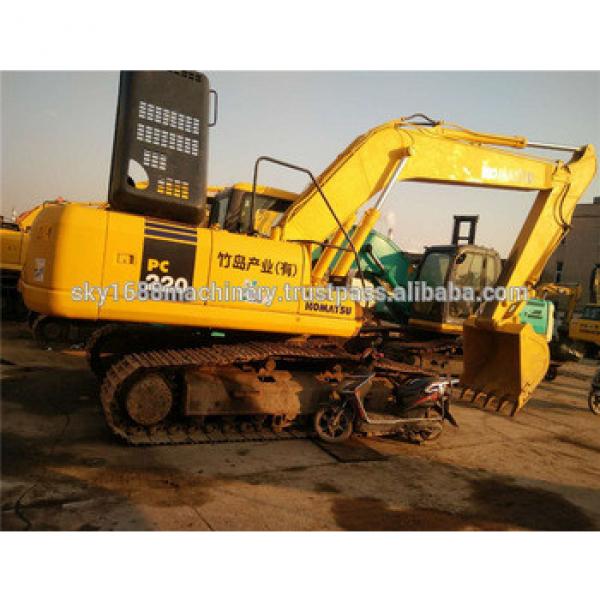 High quality komatsu pc220-7 japan excavator / pc220-7-8-6 excavator #1 image