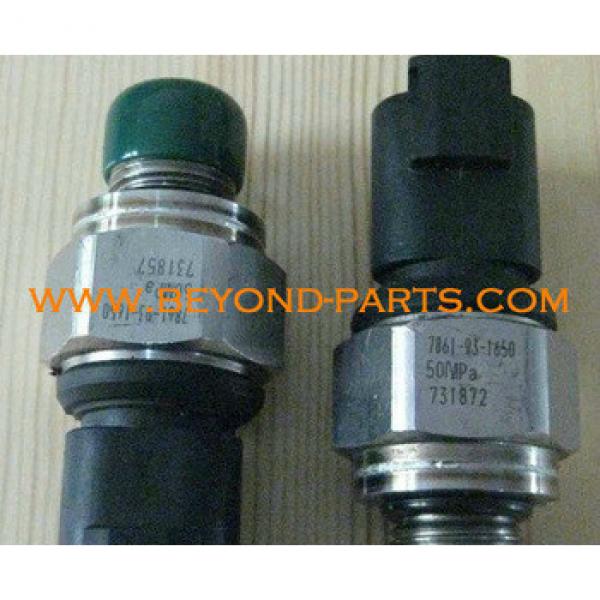 50Mpa excavator pressure sensor for PC200-7 PC210-7 PC220-7 PC240-7 PC250-7 PC300-7 PC400-7 7861-93-1650 #1 image