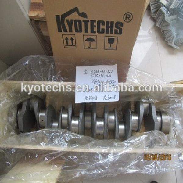 CRANKSHAFT FOR 6745-31-1120 6745-31-1121 3965010 4928830 6745-21-1190 PC350-8 PC300-8 #1 image