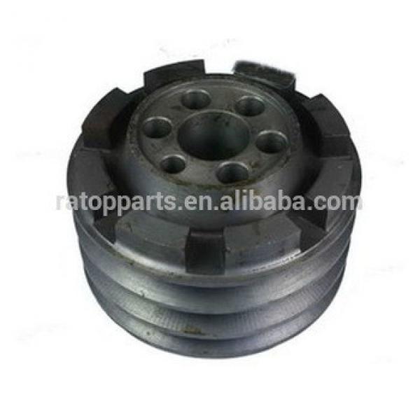 Reasonable price crankshaft pulley for excavator PC300-3 PC400 engine 6D125 #1 image