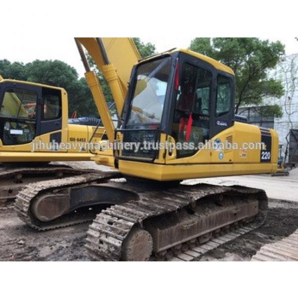 Used KOMATSU PC220-6 Crawler Excavator /Used KOMATSU Excavator PC200 PC220 #1 image