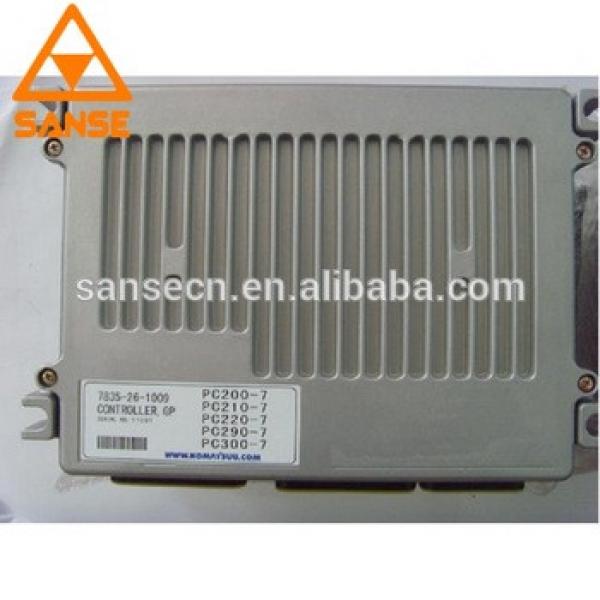 Good price PC200-7 PC210-7 PC220-7 PC290-7 PC300-7 Excavatoe 7835-26-1009/1007/1005 Controller/ Computer board #1 image