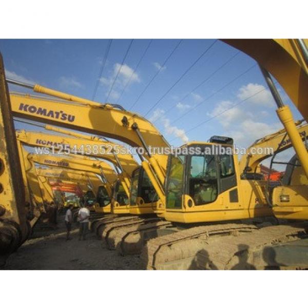 Original Used Komatsu PC200 excavator/digger on sale/Second hand Komatsu PC200-8/PC220 in Shanghai China #1 image