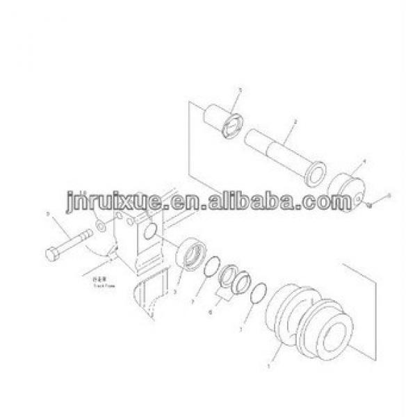 excavator pc220-8 parts 01010-81680 excavator carrier roller parts bolt #1 image