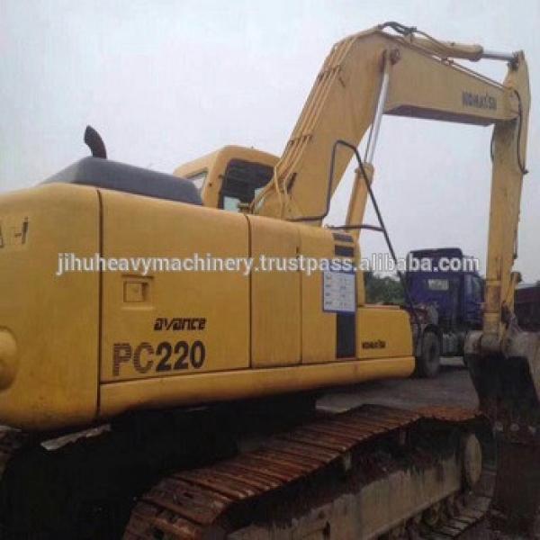 Original Paint Komatsu pc220 200 excavator /used komatsu excavator /komatsu pc220-6 excavator #1 image