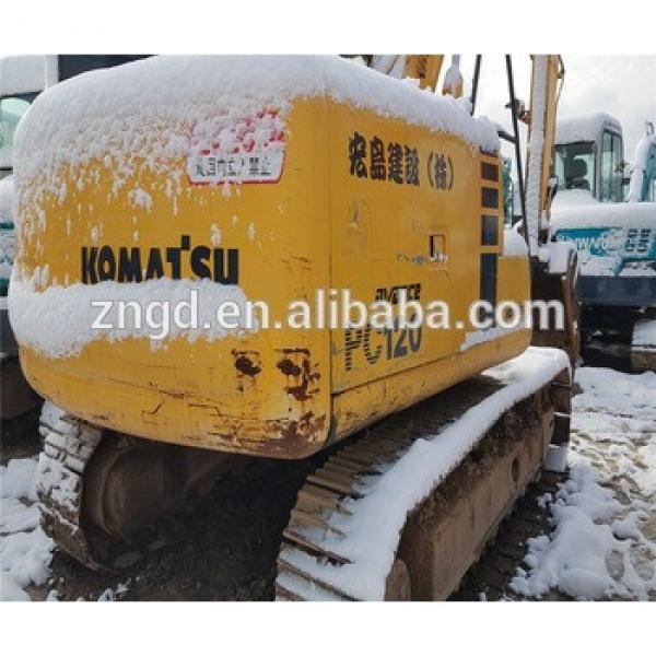 Hot sale Japan Komatsuu pc120-6EO crawler excavator 12 ton PC120-6 pc200-6 pc220-6 excavator with good condition #1 image