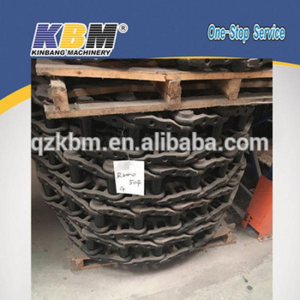 Quanzhou High quality Excavator Undercarriage Parts Steel Track Link Chain,R200 Excavators Track Link Assy #1 image