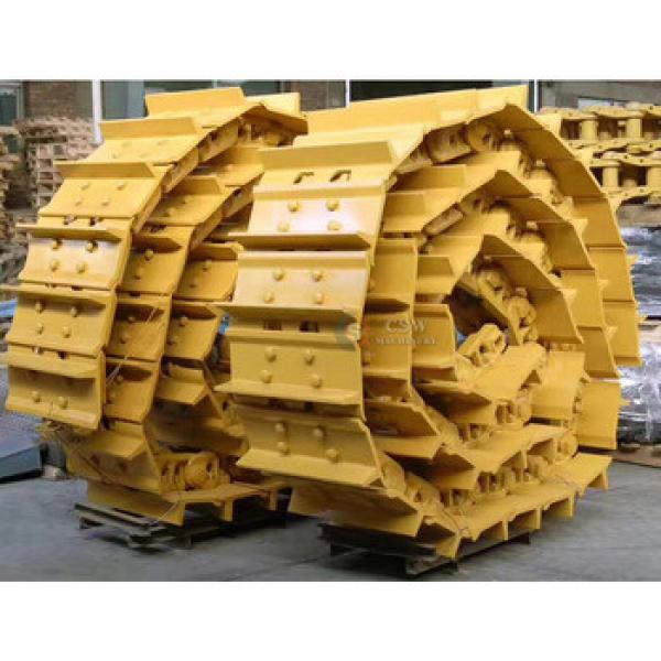 Construction machinery D5 dozer undercarriage track chain assy track link with track shoes bolted on #1 image