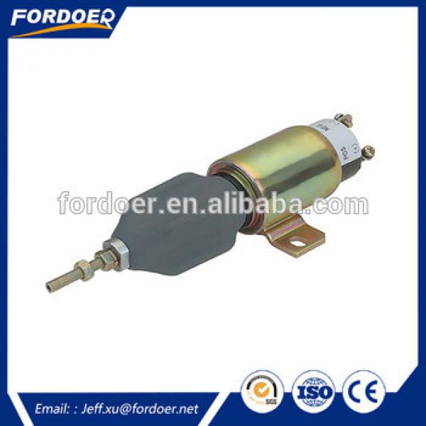 24v diesel engine fuel shut off solenoid valve 3864274 SA-3933-24 for excavator #1 image