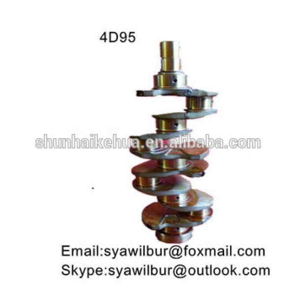 New 4D95E 4D95S Casting Crankshaft for KOMATSU Diesel engine #1 image