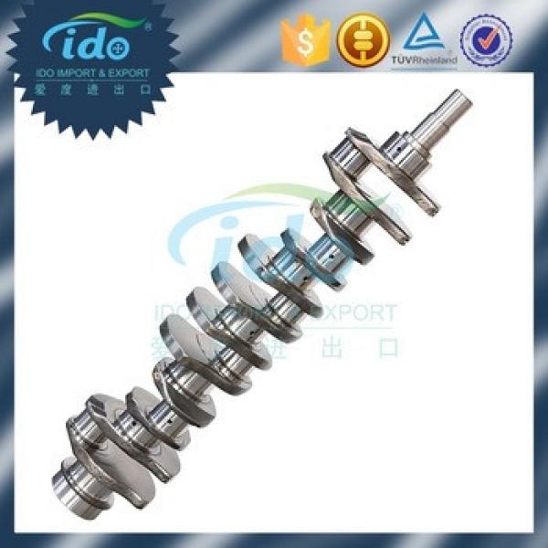 Forged Steel Excavator Crankshaft for Komatsu S6D110 Excavator Engine Crankshaft #1 image