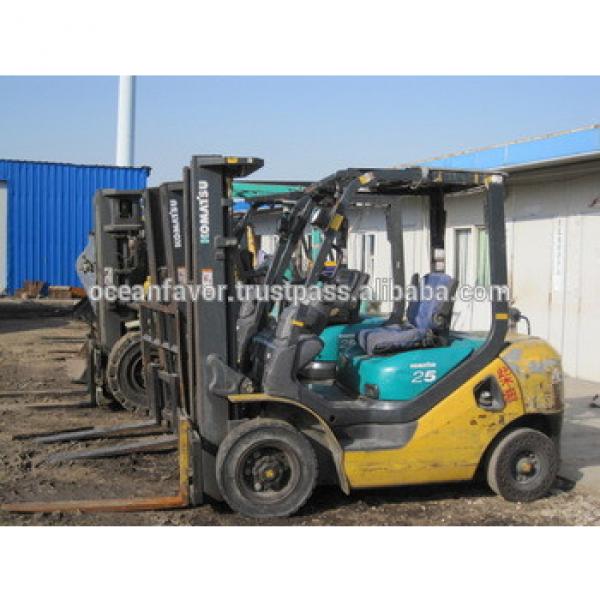 used Komatsu 2.5 ton folklift, used mini forklift 2.5ton, Komatsu FD25T-16 #1 image