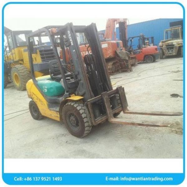 Best price workshop japanese engine used diesel forklift #1 image