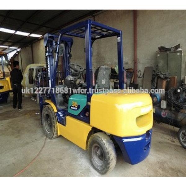 Japanese 3ton FD30T FD40T FD50T komatsu forklift original hot sale in shanghai yard #1 image