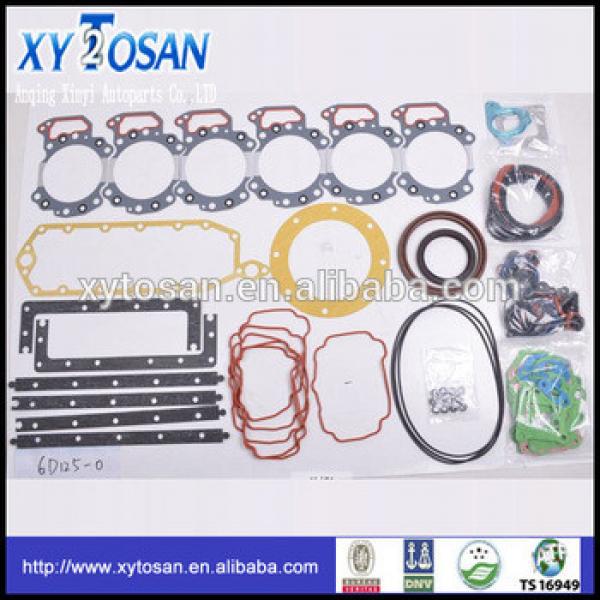 Engine gasket kit for KOMATSU S6D125 OLD #1 image