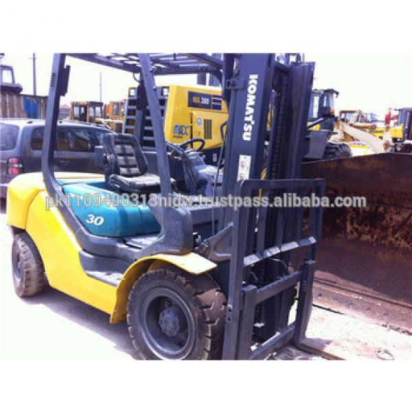 used komatsu fd30 forklift, japan used komatsu forklift 3 ton for sale #1 image