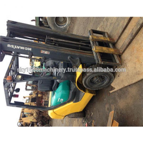 Japan komatsu FD25-16 forklift/ used 2.5t diesel original forklift for sale #1 image