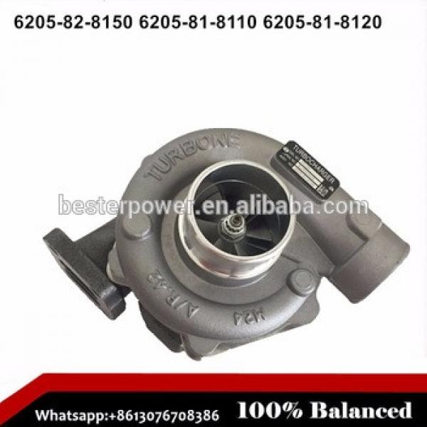 Turbocharger 465636-5216S 465636 PC100 Turbo for Komatsu Earth Moving S4D95L Engine #1 image