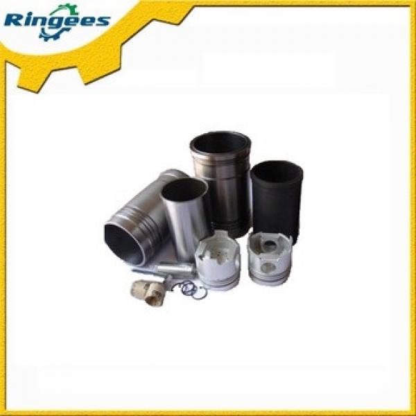 Excavator engine parts Engine Cylinder Liner /piston/piston pin /con rod bearing for Kobelco SK210-8 engine J05E #1 image