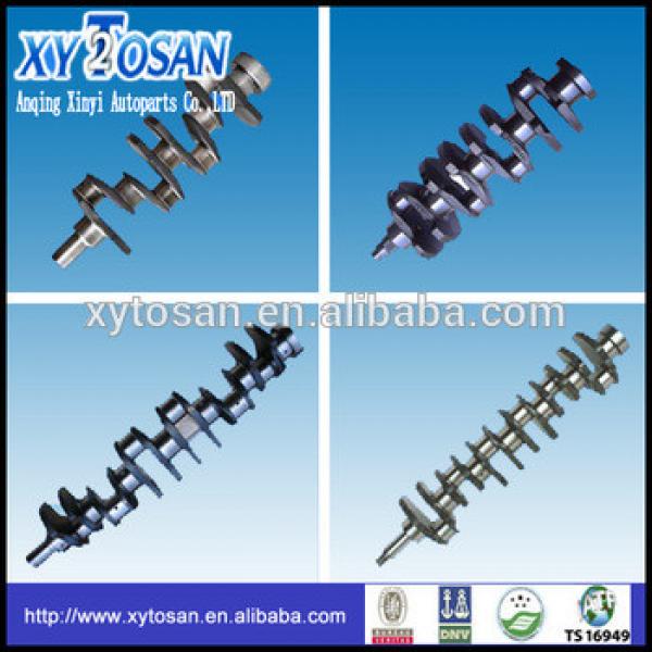 Komatsu engine parts Crankshaft for Komatsu 6D140 6211-31-1010 #1 image