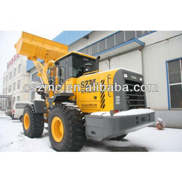 qingzhou new brand NEO design wheel loader 956 with Cater engine hydraulic transimission quick hitch joystick for Europe #1 image