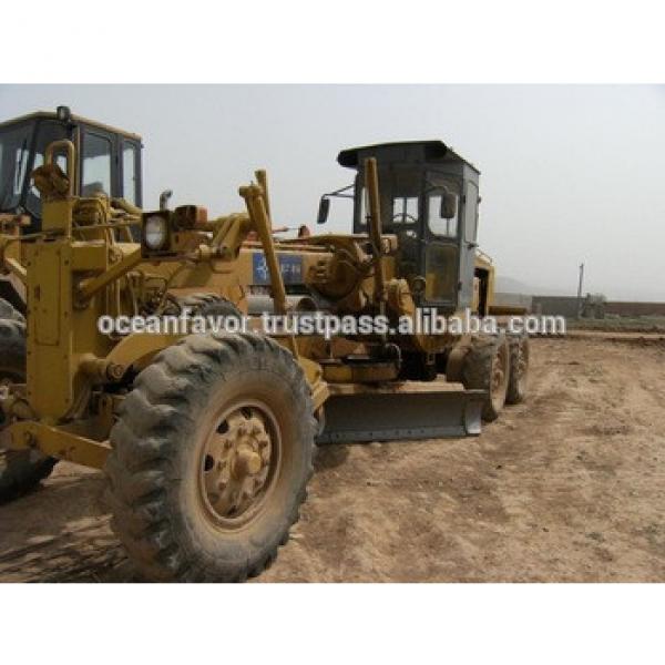 Used Komatsu GD605A motor grader for sale in Shanghai , used Komatsu motor grader #1 image