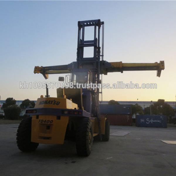 Used Komatsu FD400 Forklift,cheap Komatsu 40ton forklift for sale in Shanghai #1 image