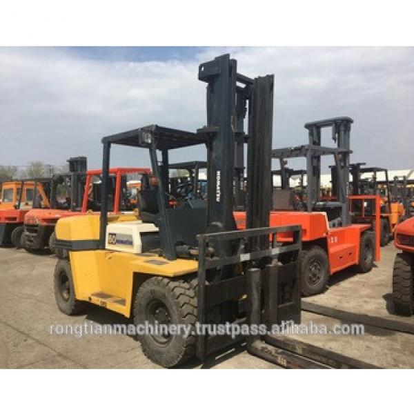 Used Komatsu forklift 6 ton, fd60-6, Original from Japan, good condition, located in shanghai #1 image