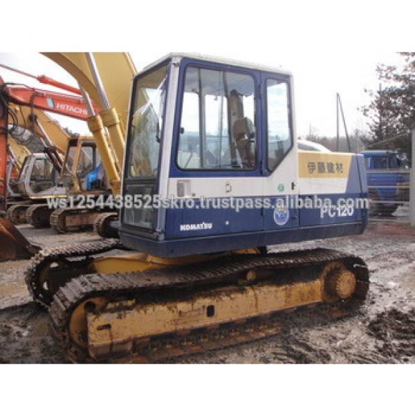 Komatsu original model used komatsu pc120-5 excavator for sale #1 image