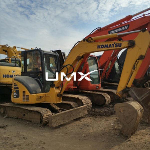 Used Komatsu PC55 Crawler Excavator For Sale Japan #1 image