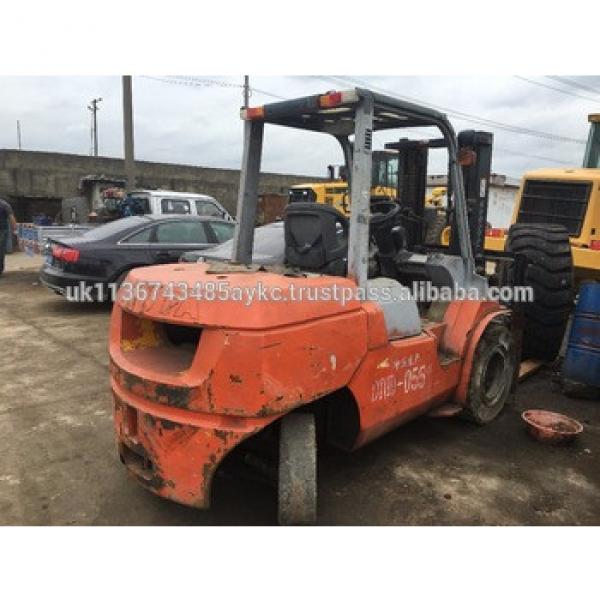 Good used toyota 5 Ton forklift/ used forklift 5t toyota,used 5 ton Komatsu forklift truck #1 image