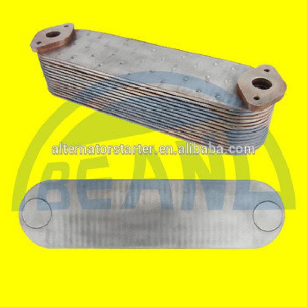 OIL COOLER BPOC-2028 ENGINE MOTOR STAINLESS STEEL PLATE OIL COOLER COOLING FOR KOMATSU 6D150-155 196-02-13140 #1 image